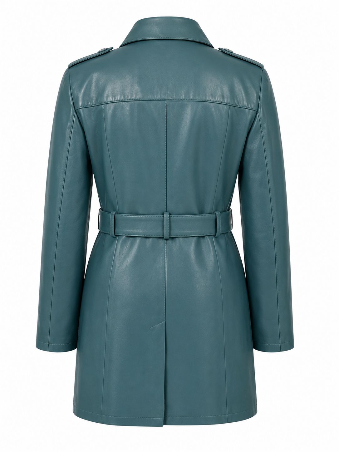 Trench coat with belt