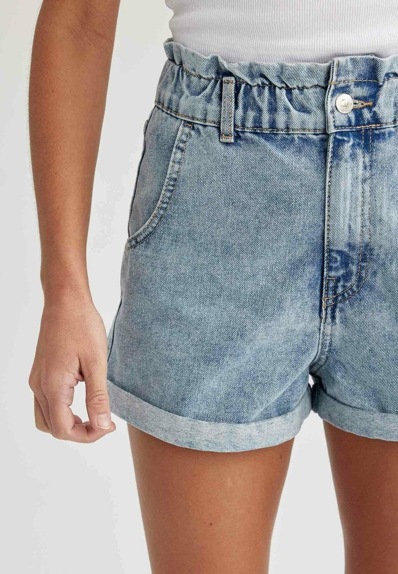 PAPERBAG - Denim shorts