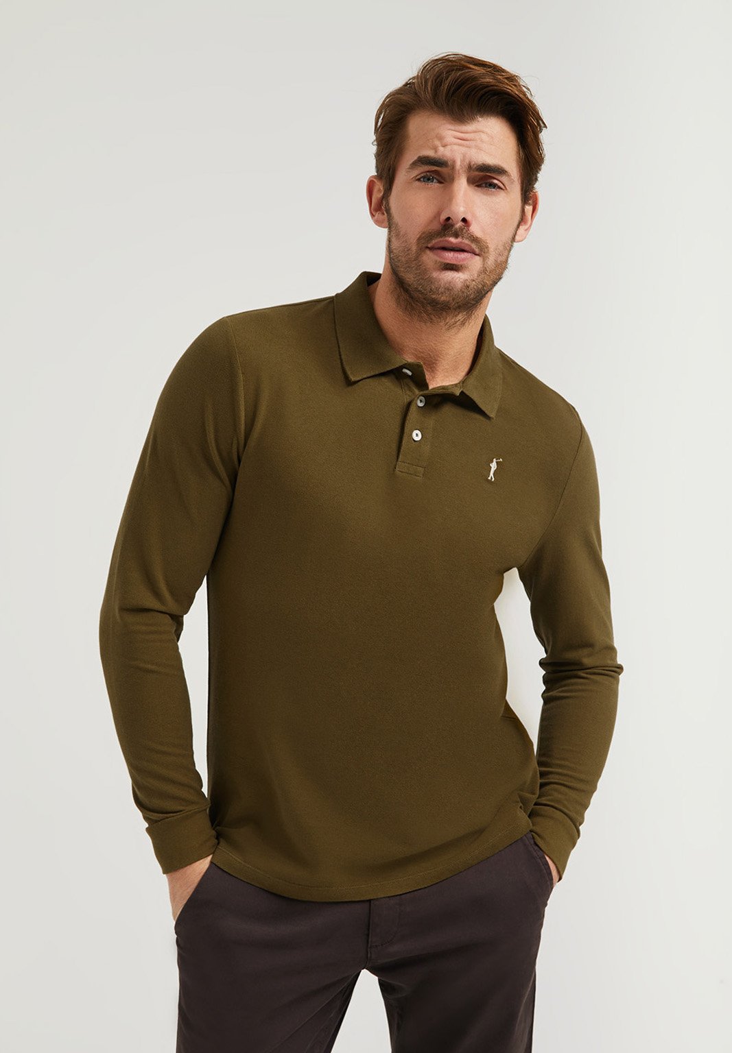 LONG SLEEVE REGULAR FIT - Polo shirt