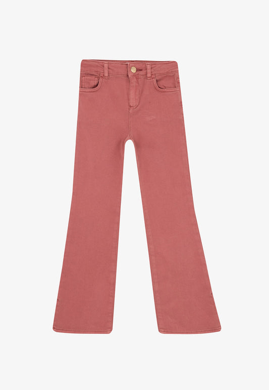 Bootcut dyed jeans