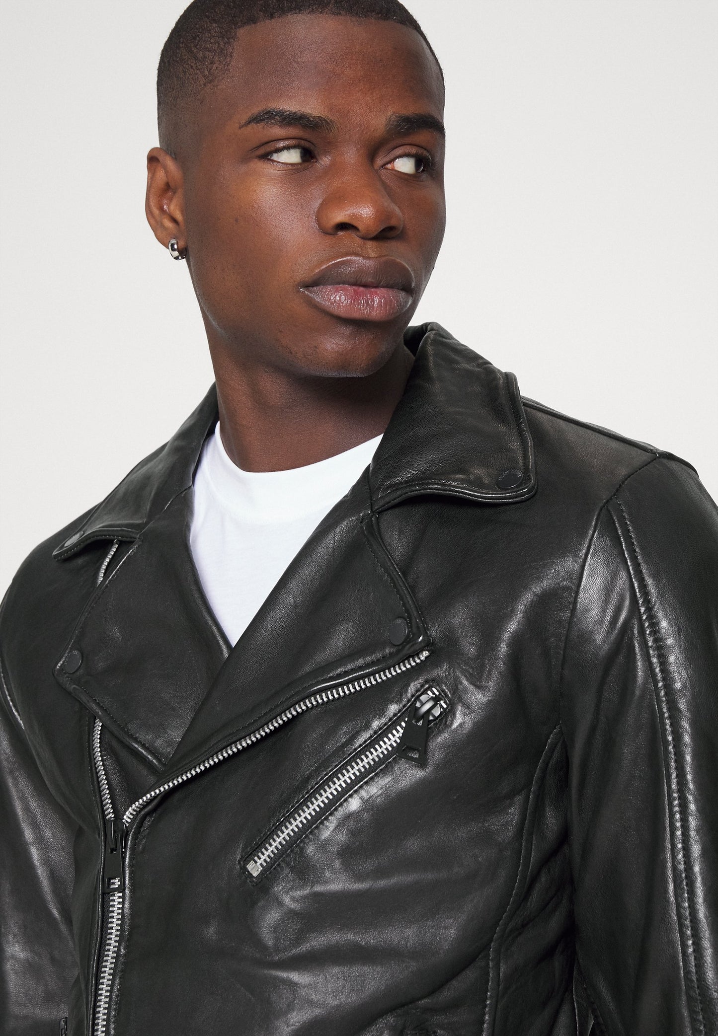 Leather jacket