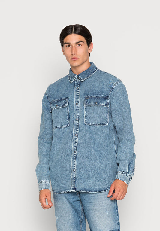 WASHED OVERSHIRT