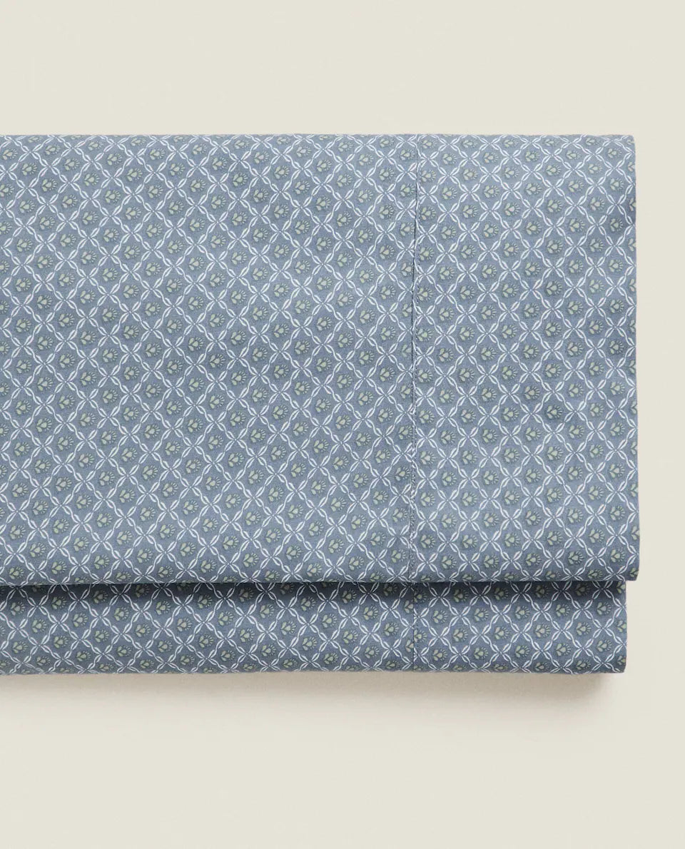GEOMETRIC PRINT FLAT SHEET