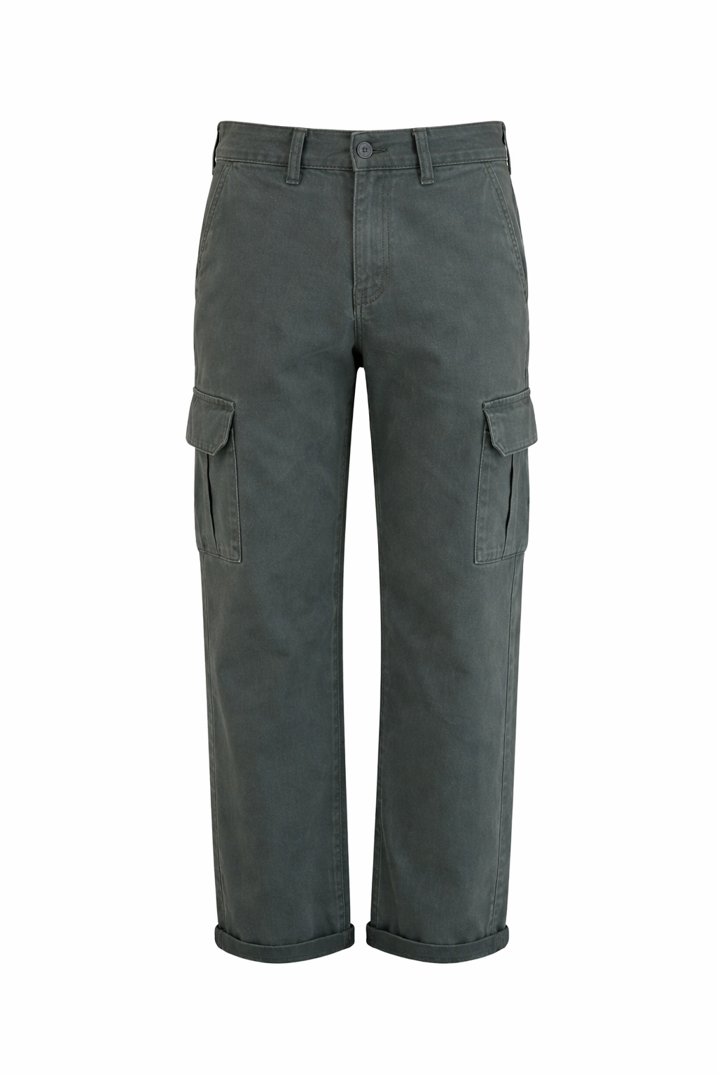 Twill Trouser In Dark Grey