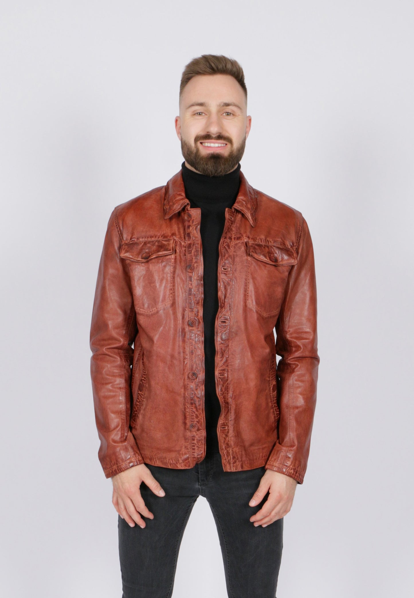 Leather jacket