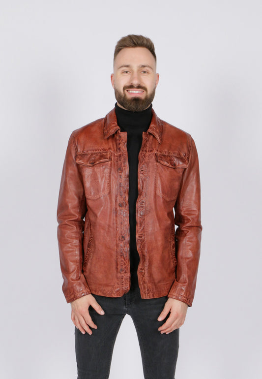 Leather jacket