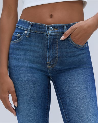 The Mid-Rise Skinny Stretch Jean