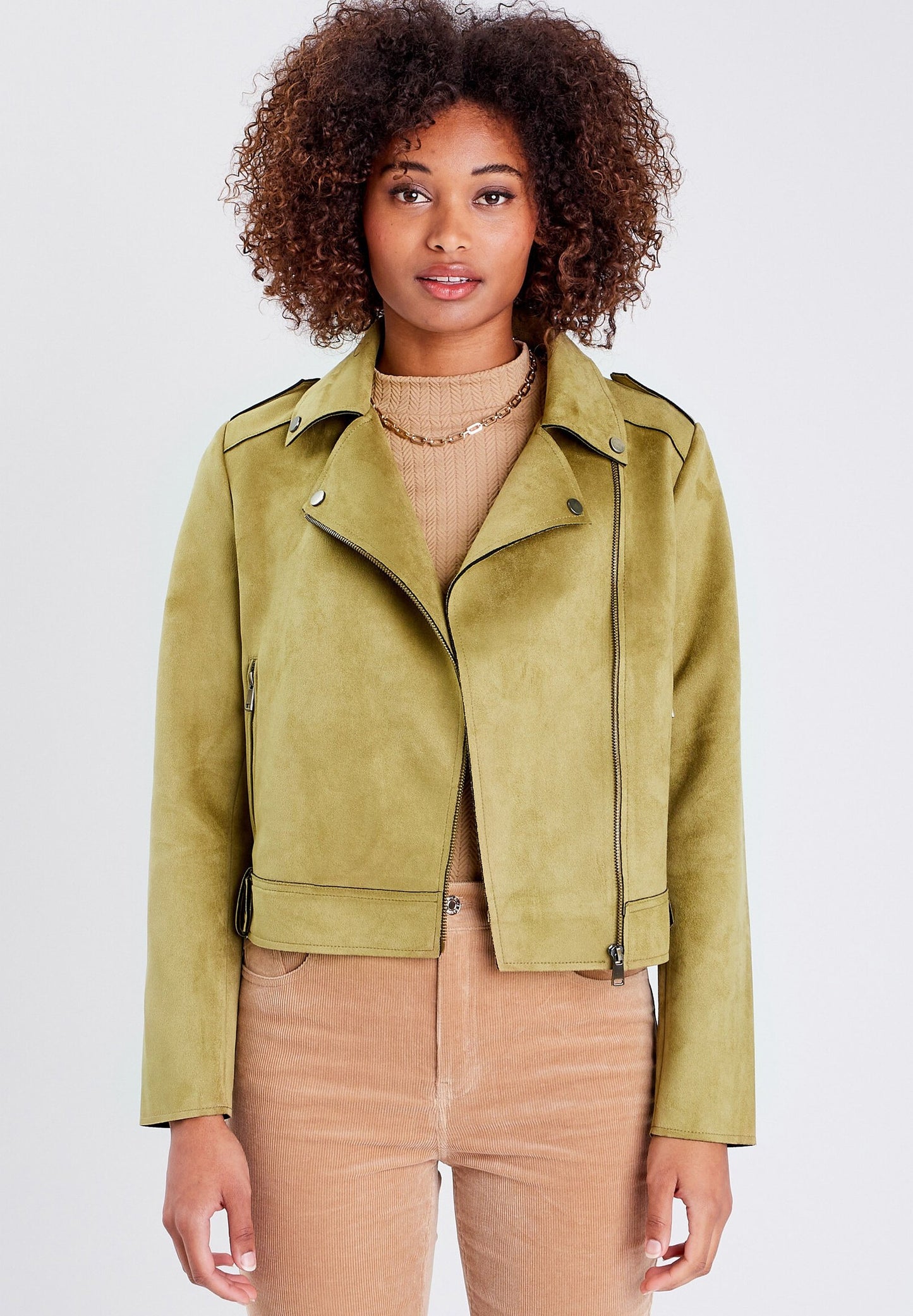 BIKER-STIL - Faux leather jacket