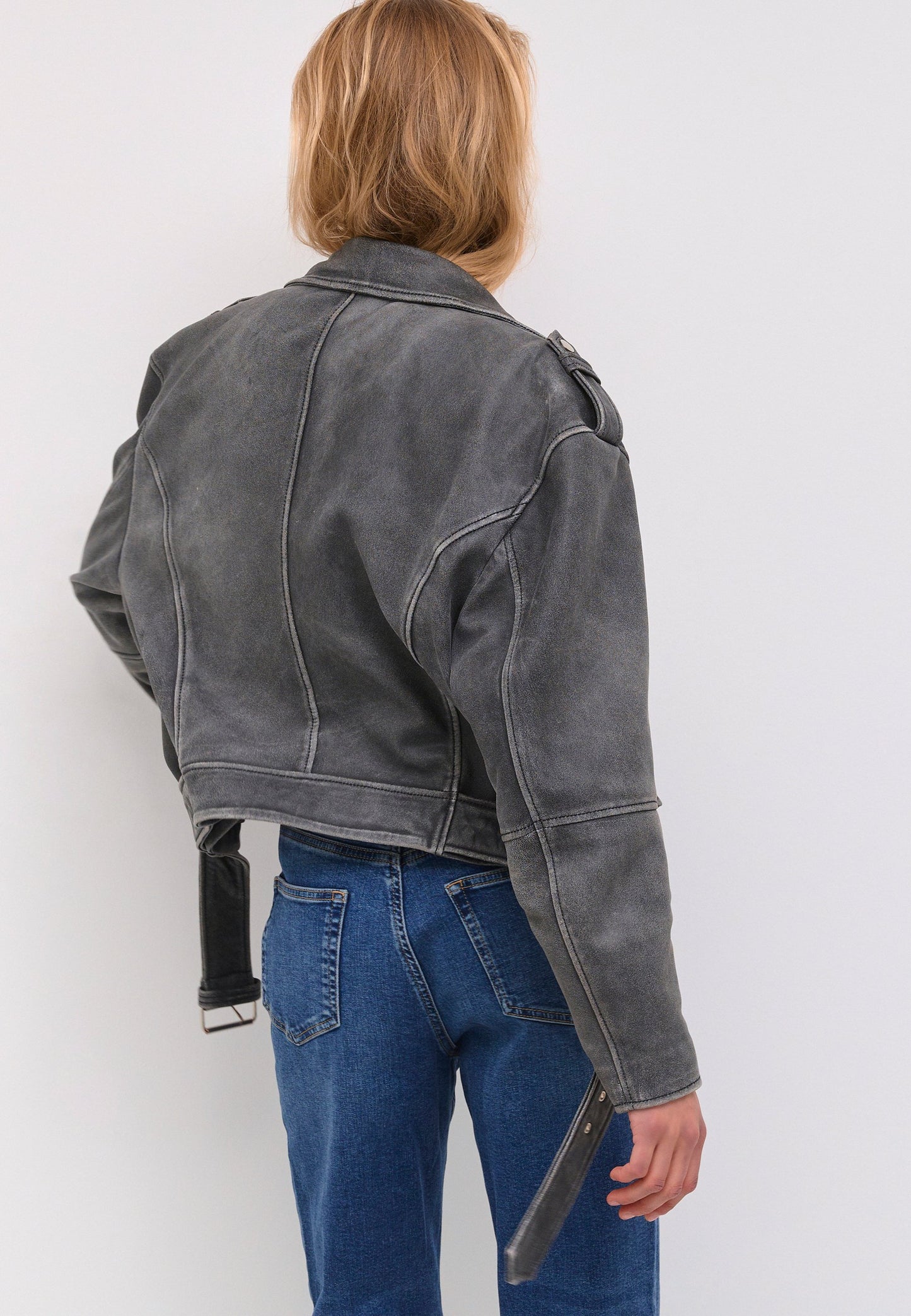 Leather jacket