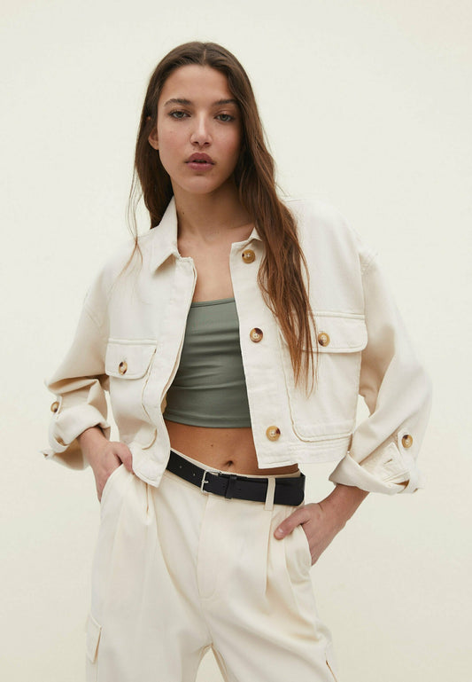 RUSTIC TWILL - Summer jacket