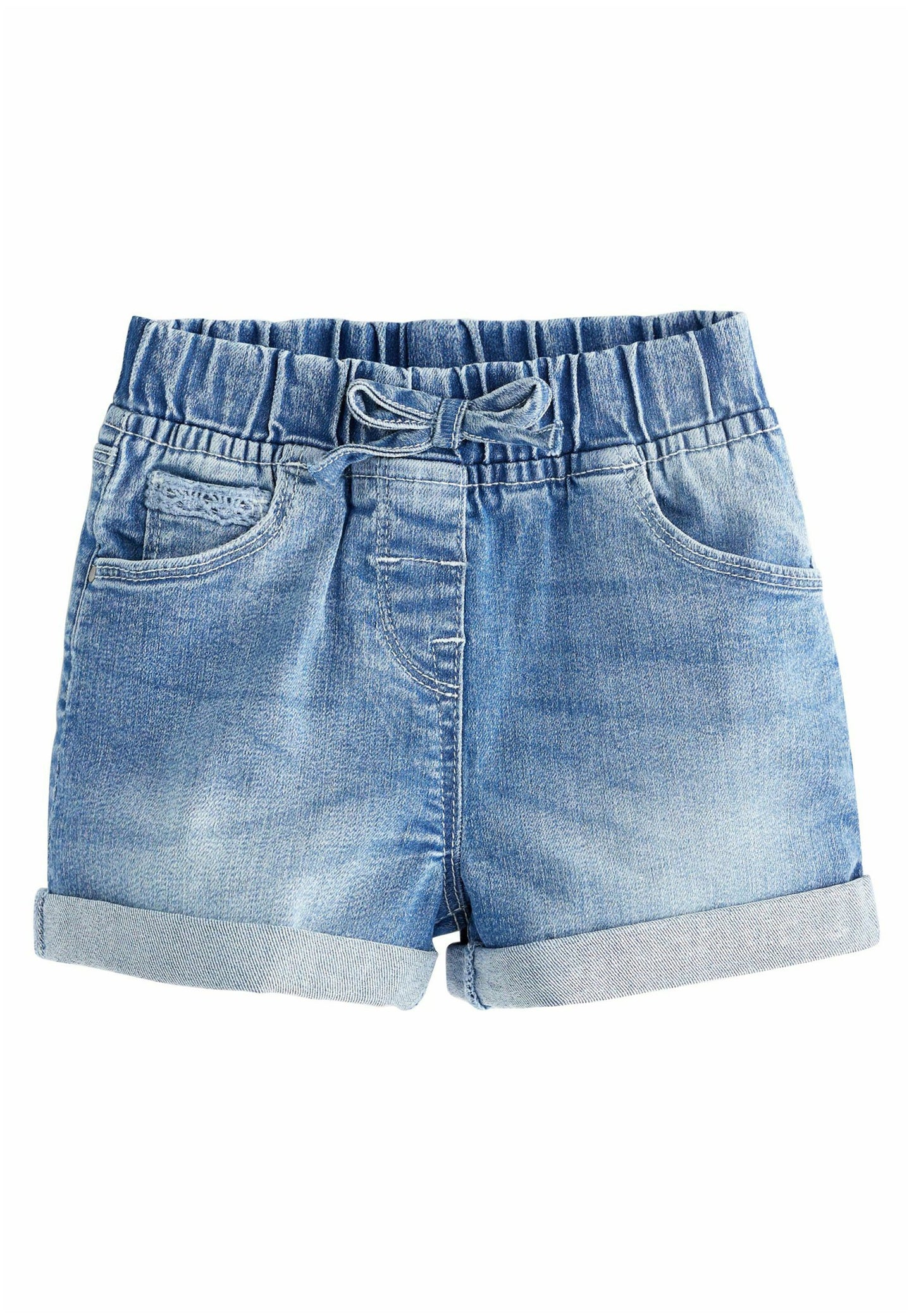 ELASTICATED WAIST 2 PACK - Denim shorts