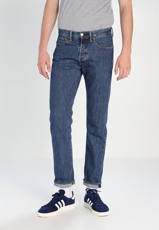 Straight leg jeans