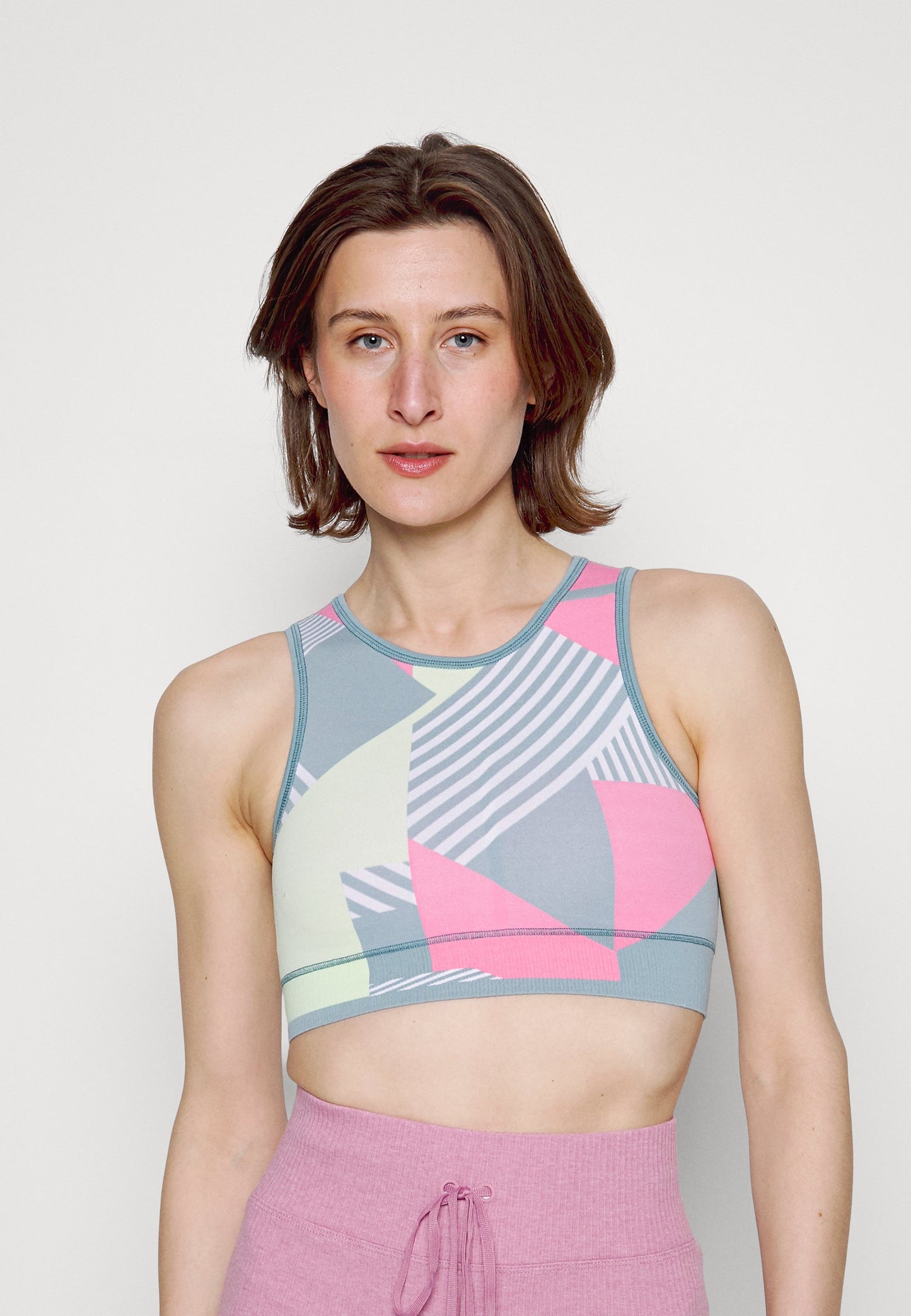 SEAMLESS LONGLINE BRA - Medium support sports bra