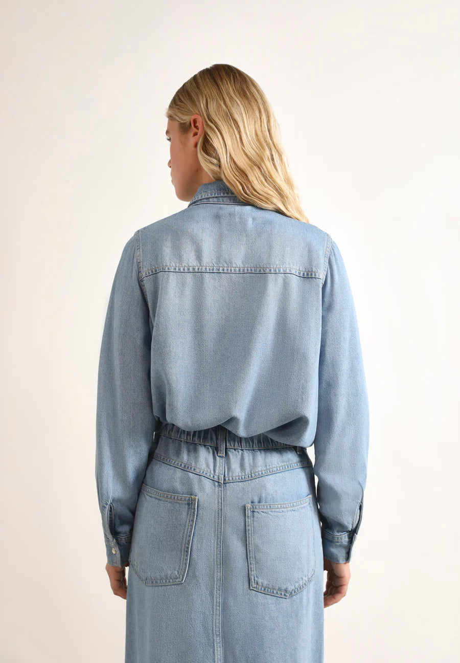 Studded Joy Denim Shirt