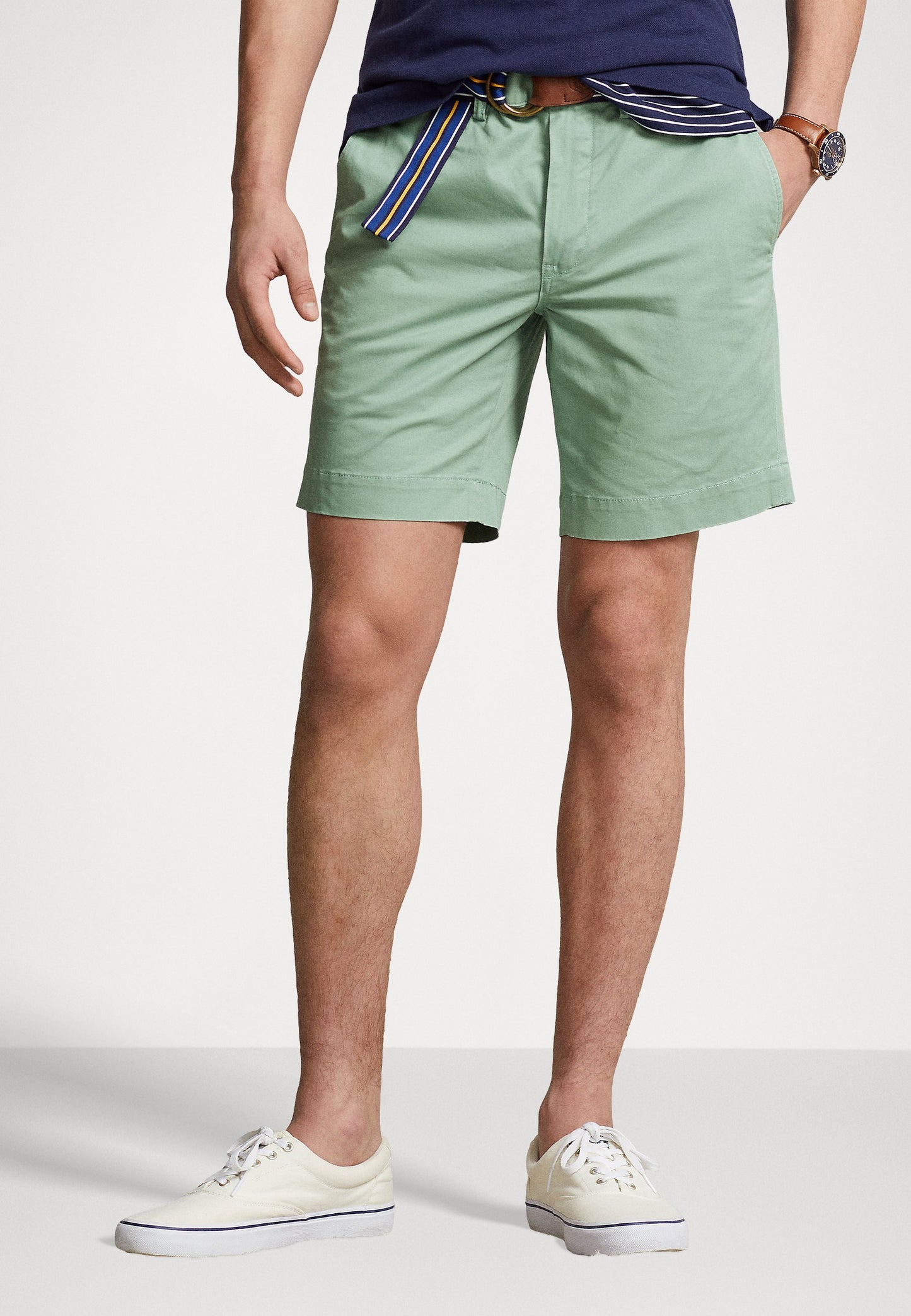 STRAIGHT FIT STRETCH CHINO SHORT - Shorts