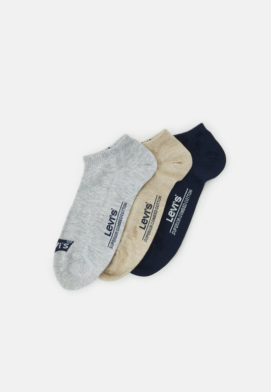 LOW CUT BATWING LOGO UNISEX 3 PACK - Socks