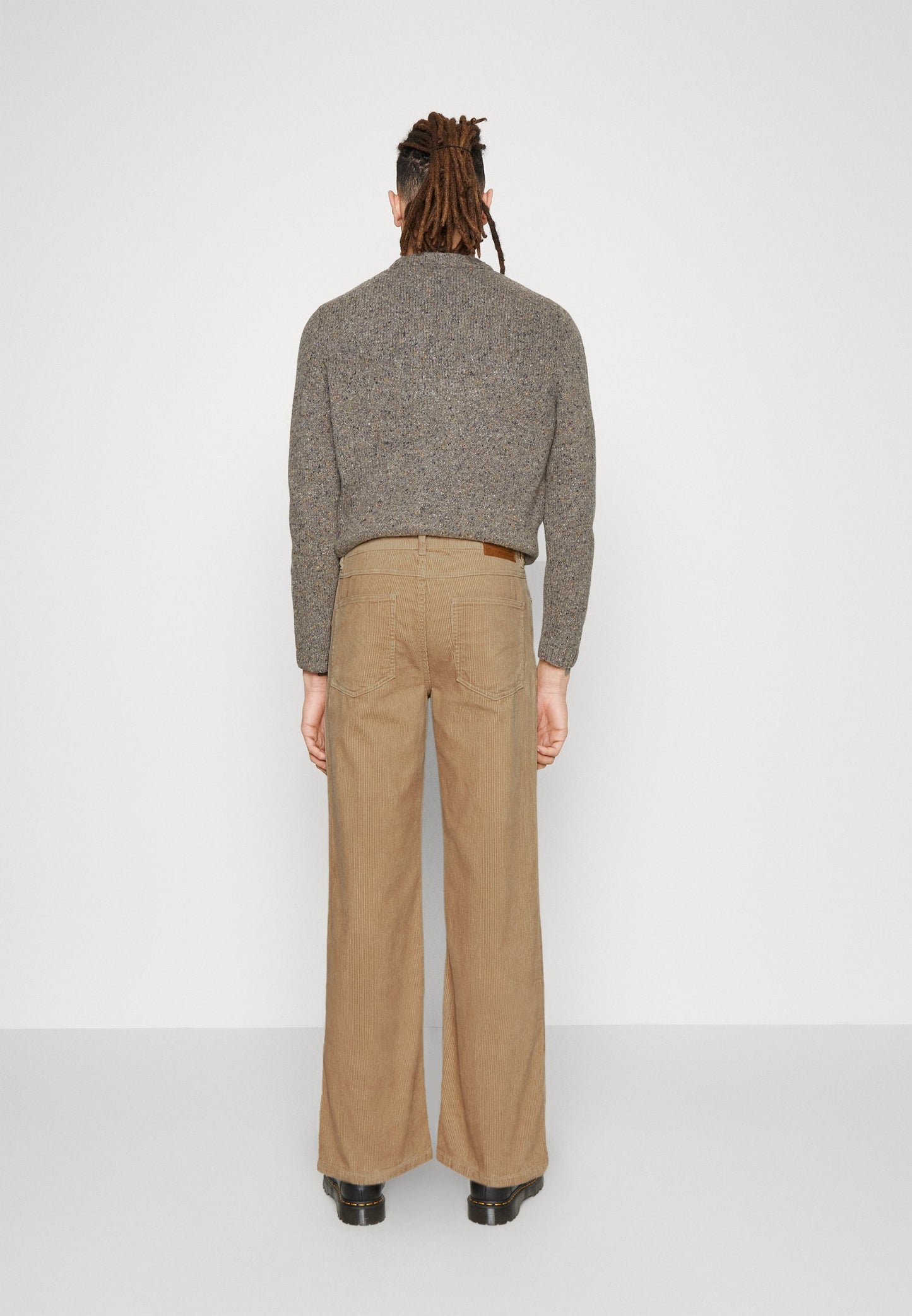 CORDUROY WIDE LEG - Trousers