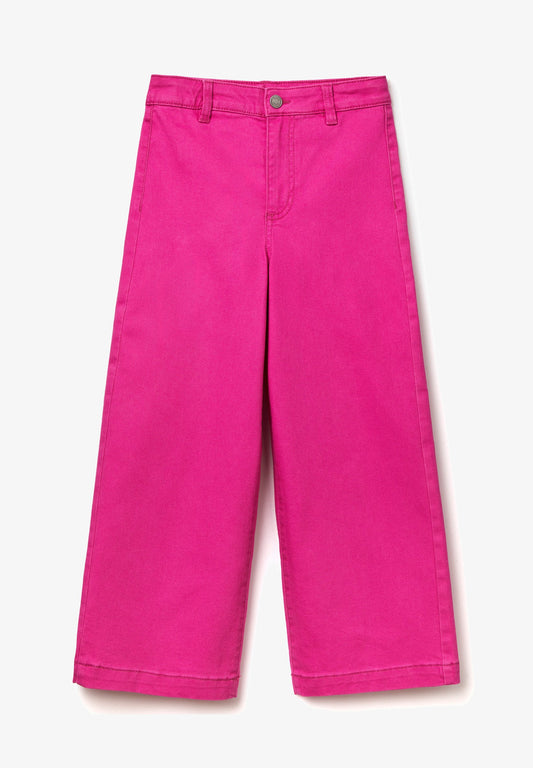 PALAZZO IN STRETCH - Trousers