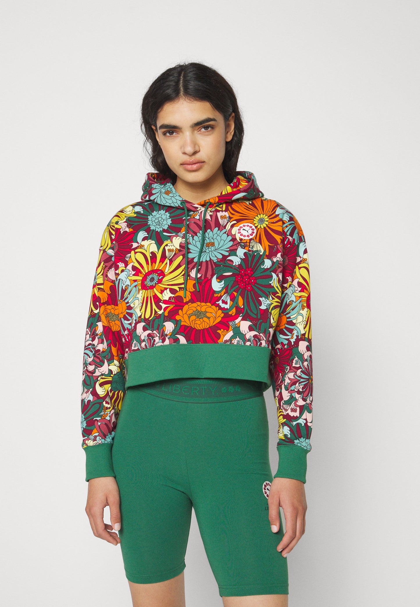 LIBERTY CROPPED HOODIE - Sweatshirt