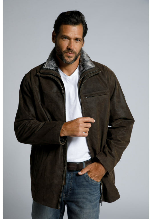Short coat leather
