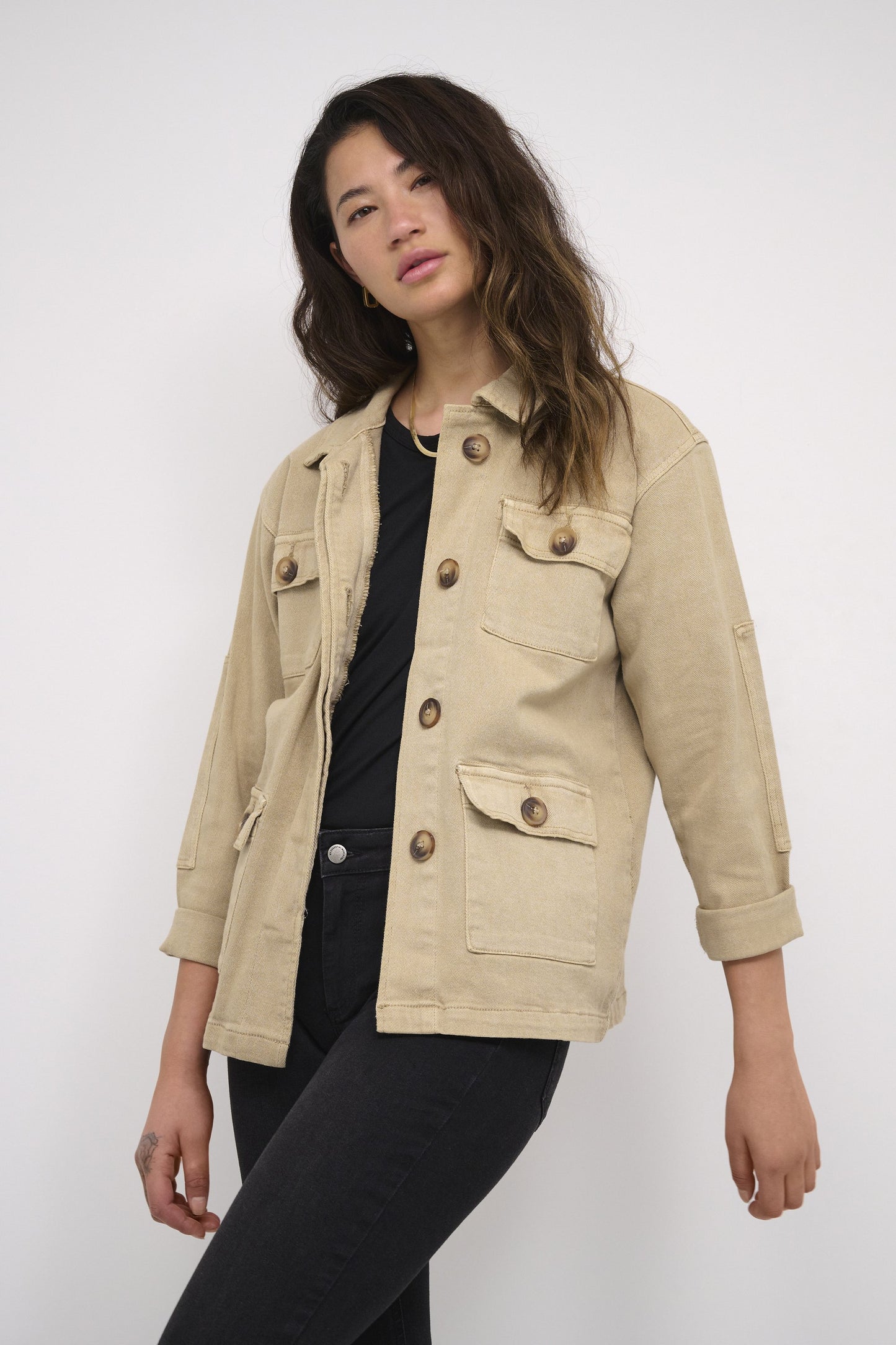 THE ARMY JACKET - Denim jacket