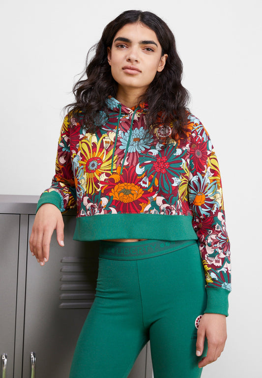 LIBERTY CROPPED HOODIE - Sweatshirt