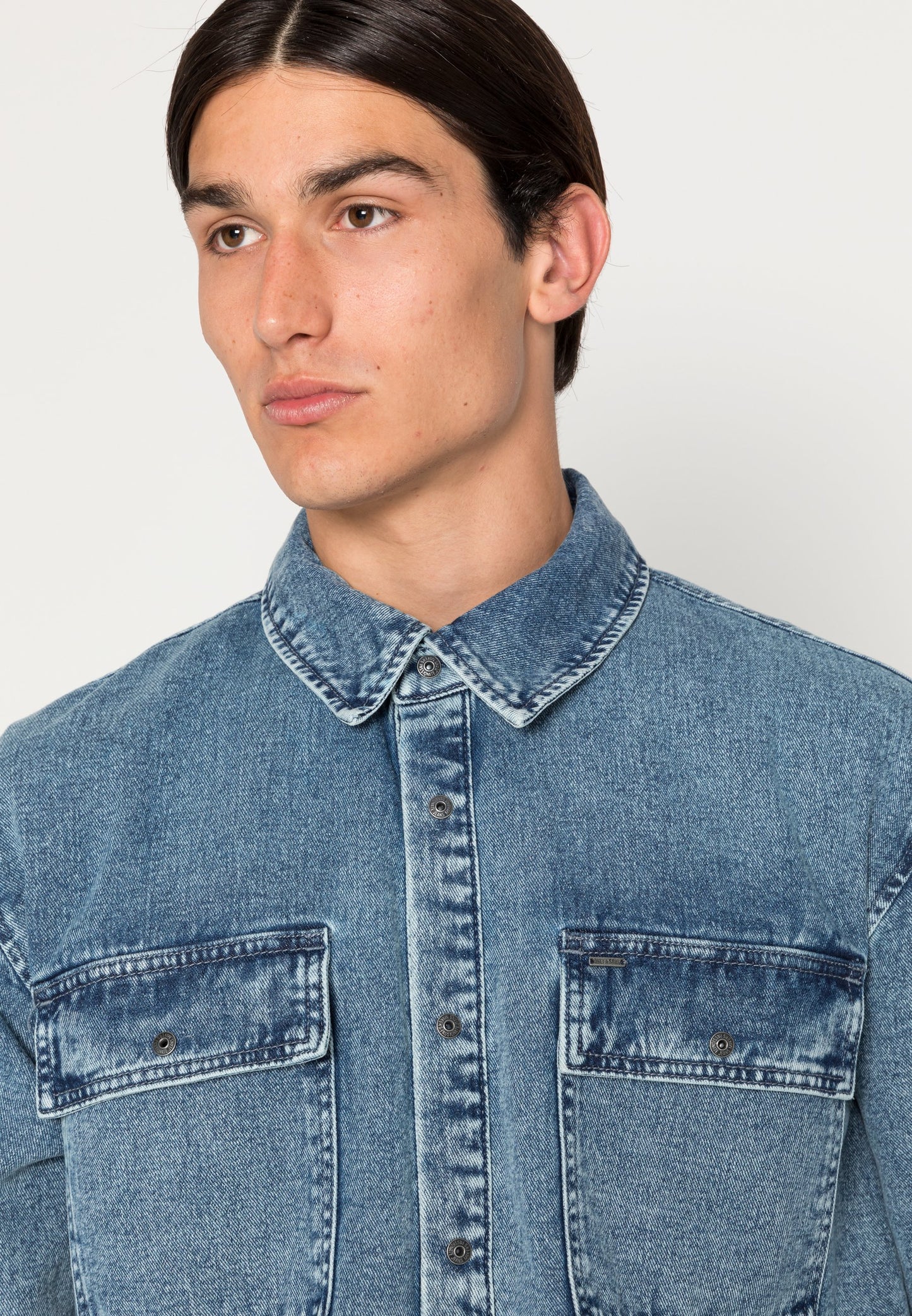 WASHED OVERSHIRT