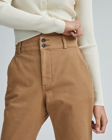 The Organic Straight-Leg Pant