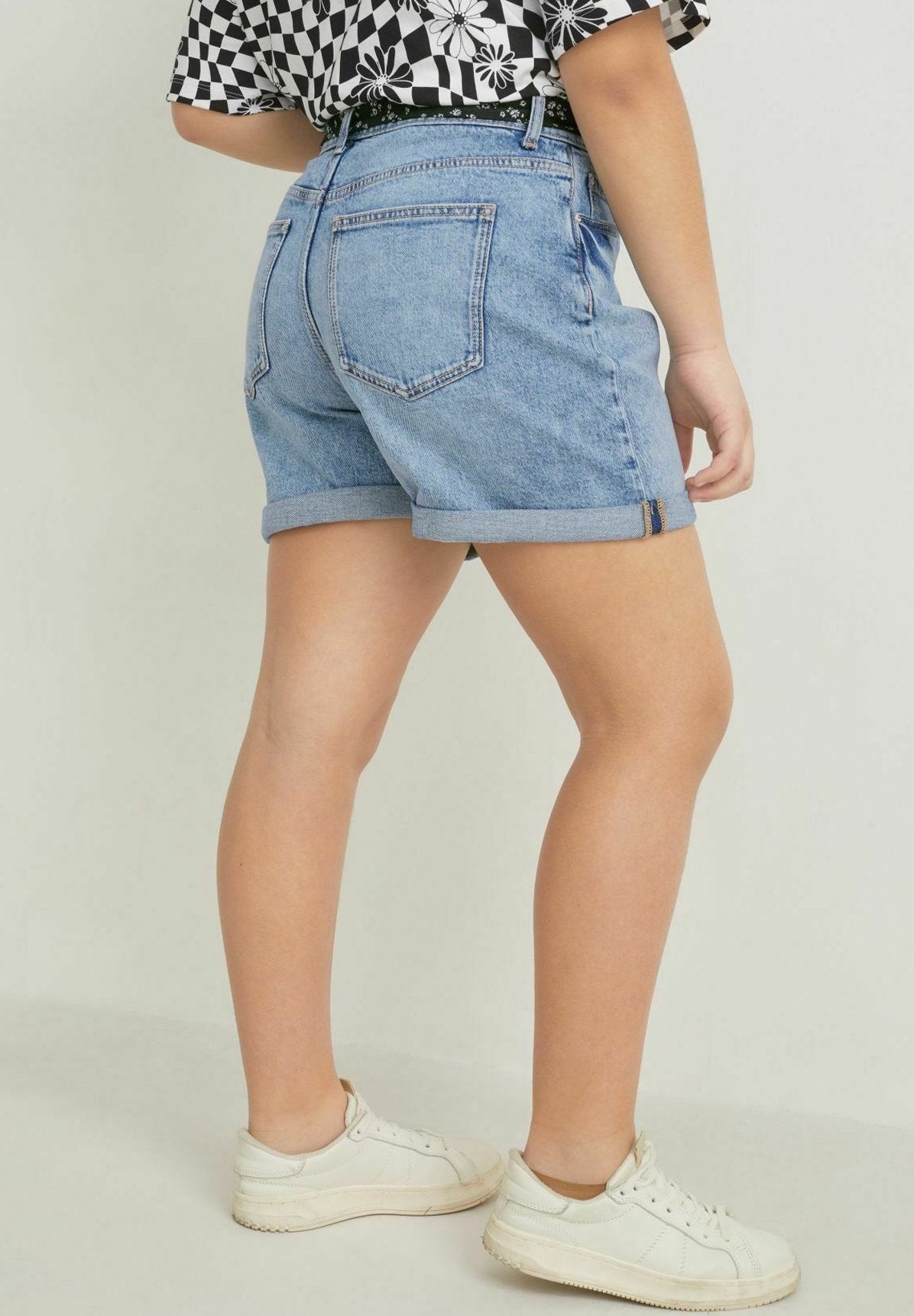 Denim shorts