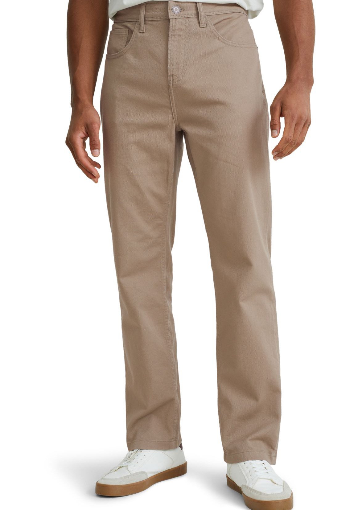 Straight leg colored jeans