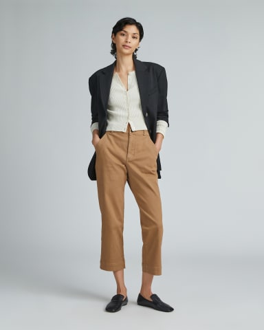 The Organic Straight-Leg Pant