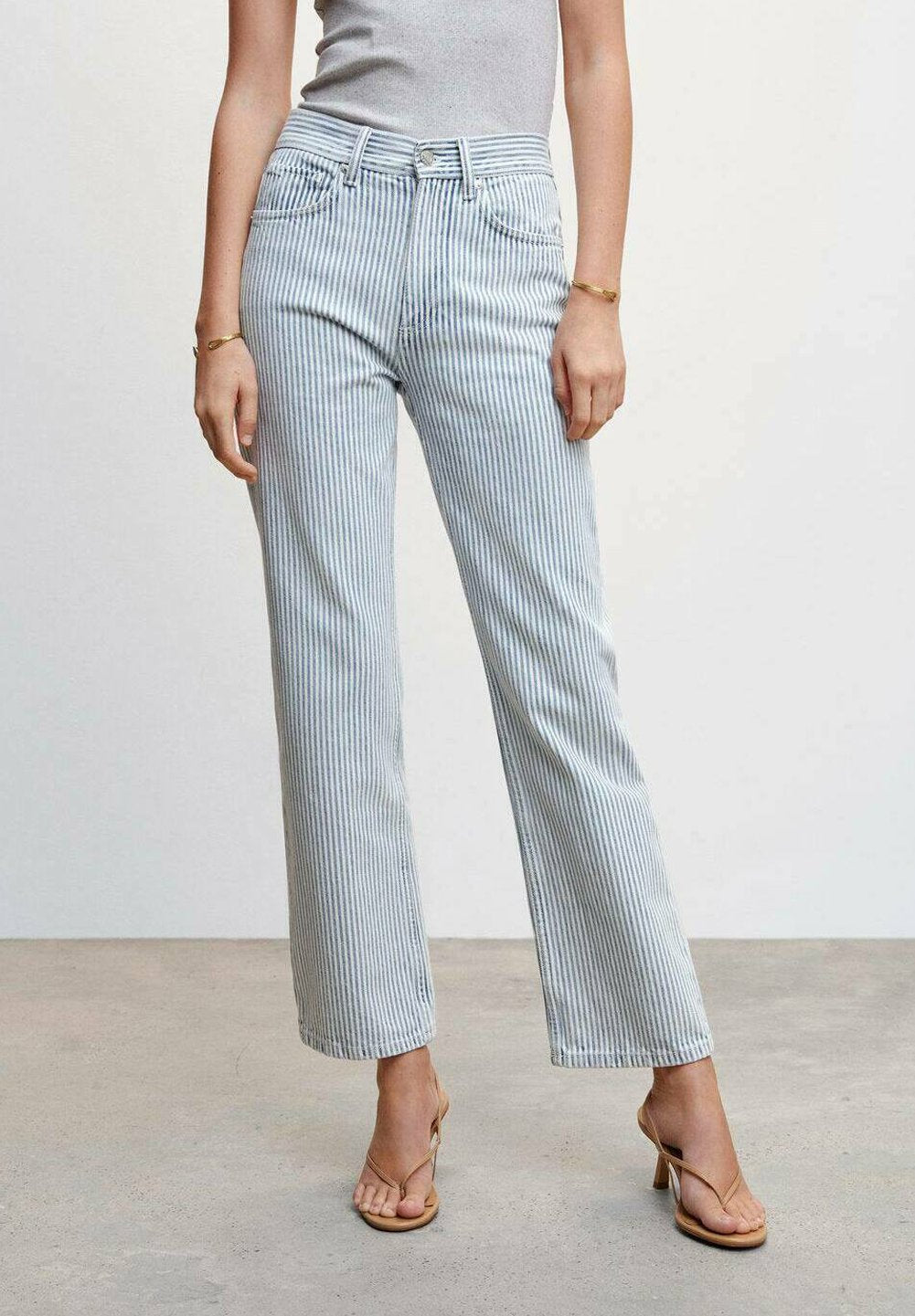 Straight leg jeans