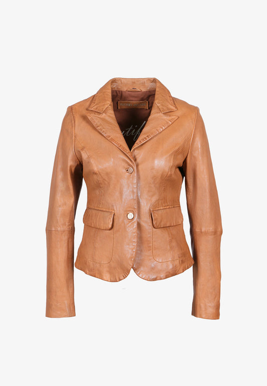 Leather jacket