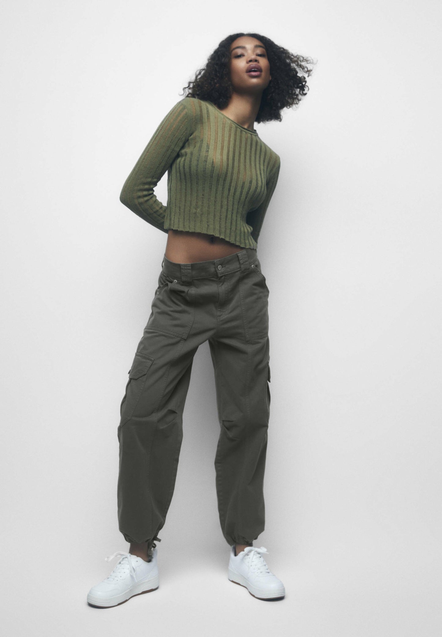 WITH PANELS - Cargo trousers