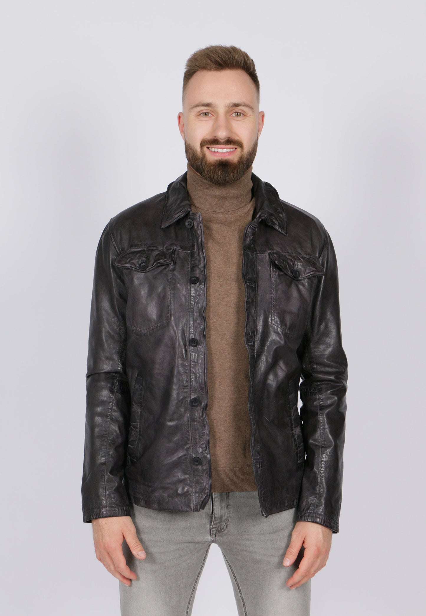 Leather jacket