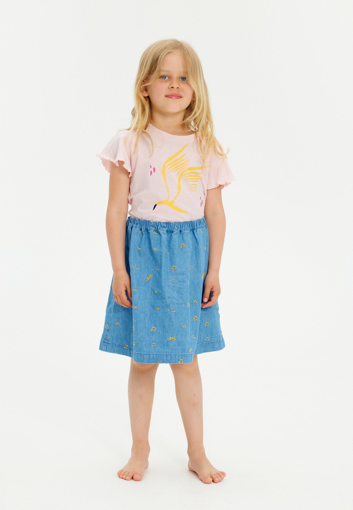 CHAMBRAY - Denim skirt