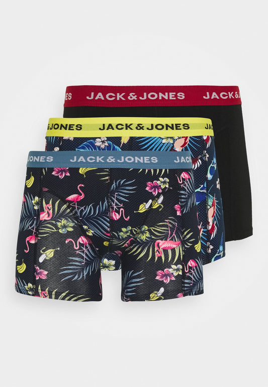 FLOWER BIRD TRUNKS 3 PACK - Pants