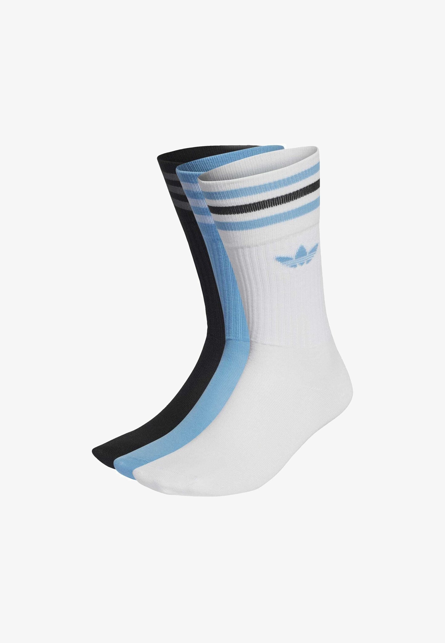 SOLID CREW 3 PACK - Socks