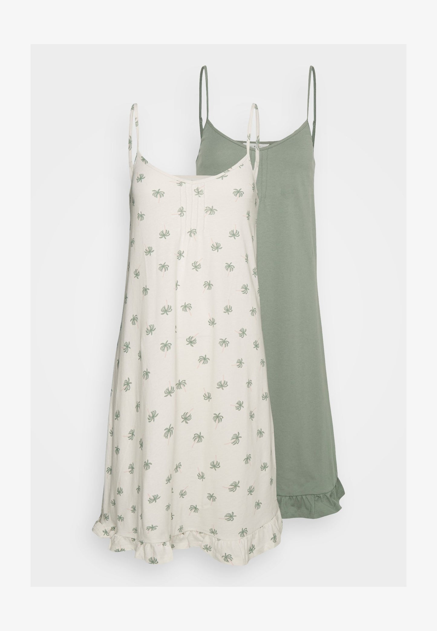2PK CR PALM CHEMI - Nightie