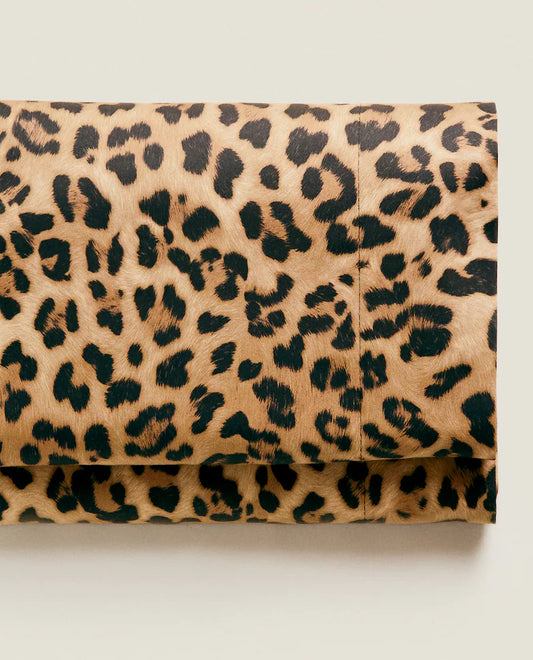 LEOPARD SATEEN FLAT SHEET