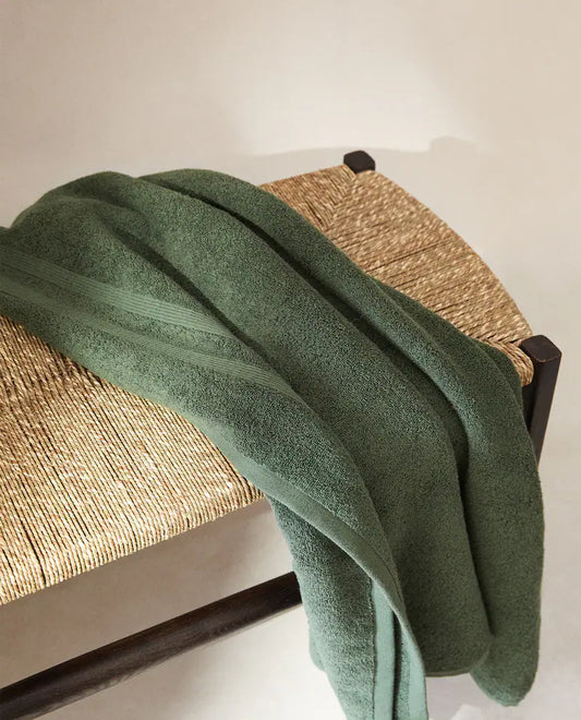 DOUBLE-BORDER COTTON TOWEL