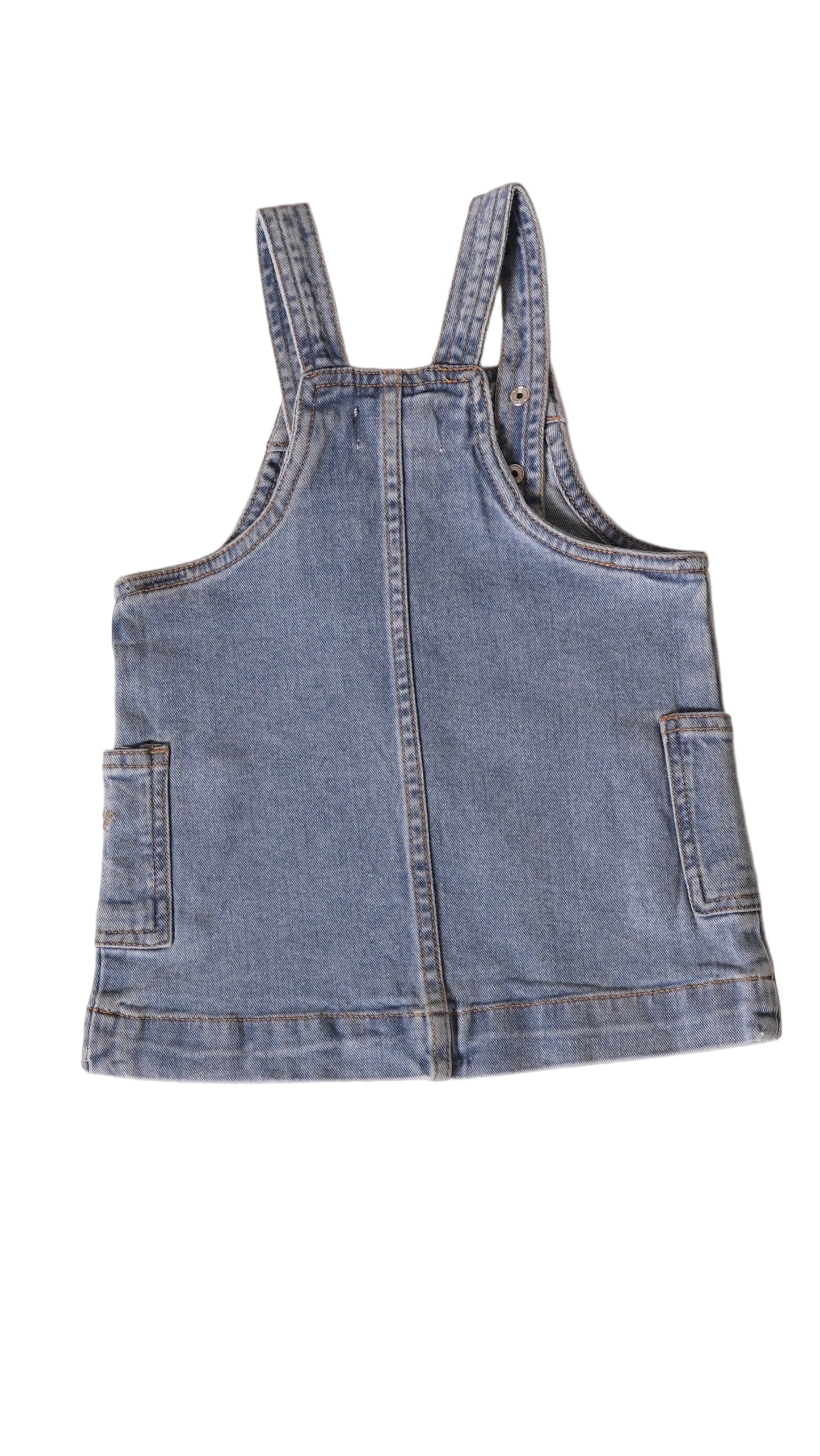 DENIM DUNGREE DRESS