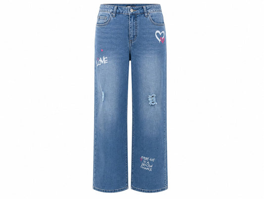 WIDE LEG JEANS