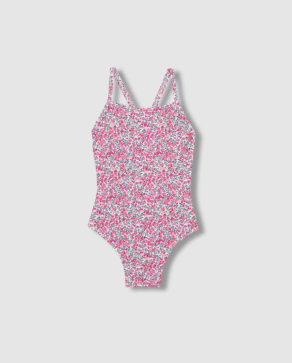 Baby girls' liberty print swimsuit