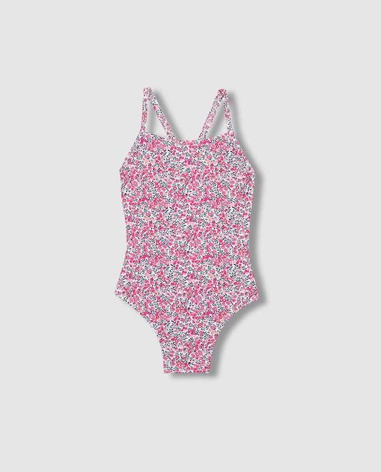 Baby girls' liberty print swimsuit