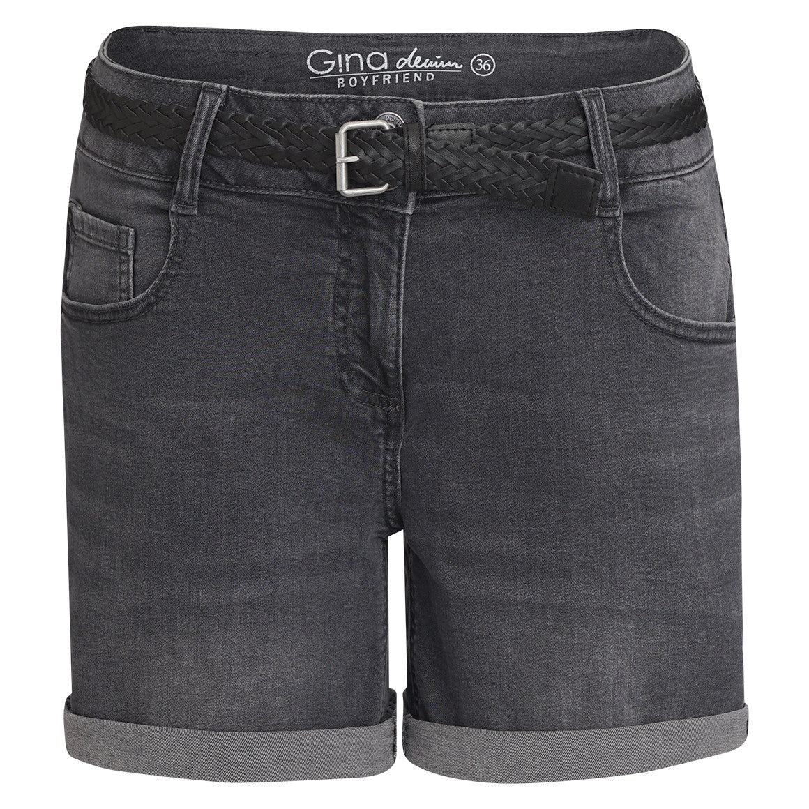 Women's shorts with belt
