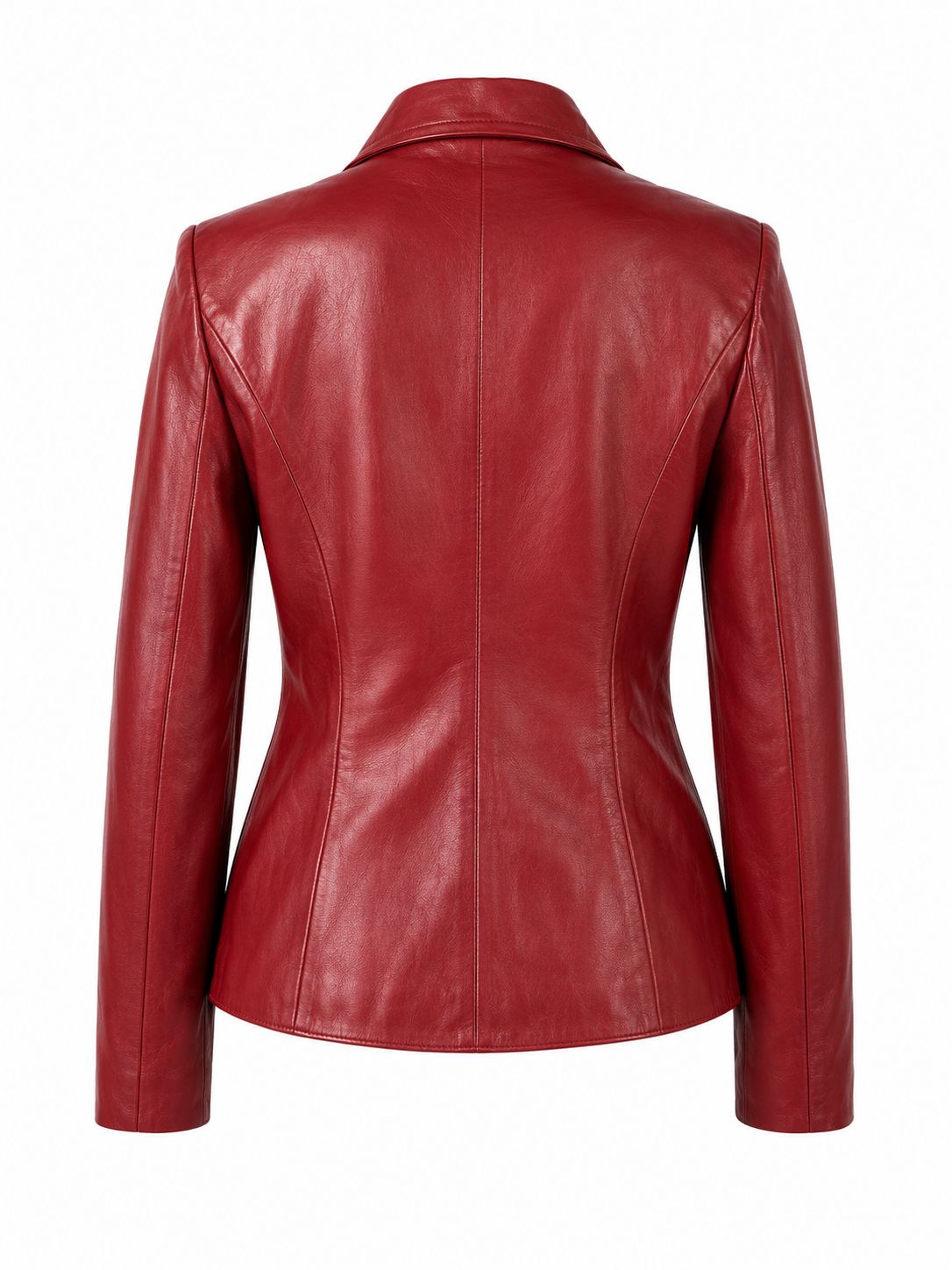LEATHER BLAZER