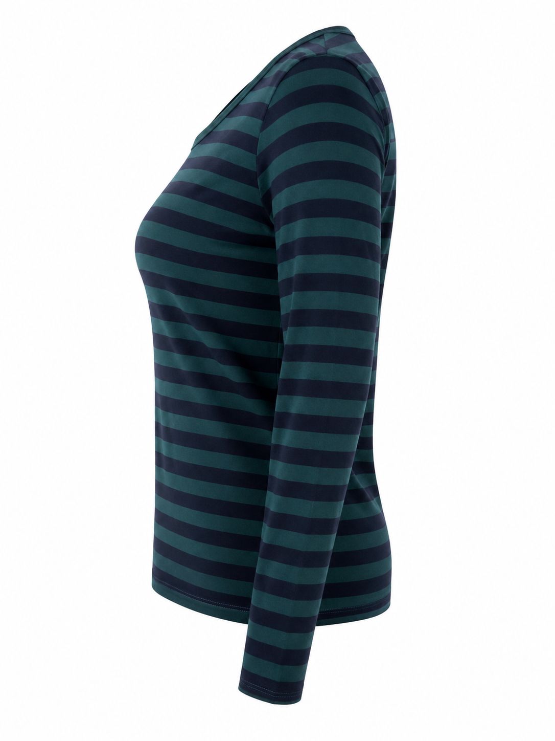 STRIPED COTTON TEE