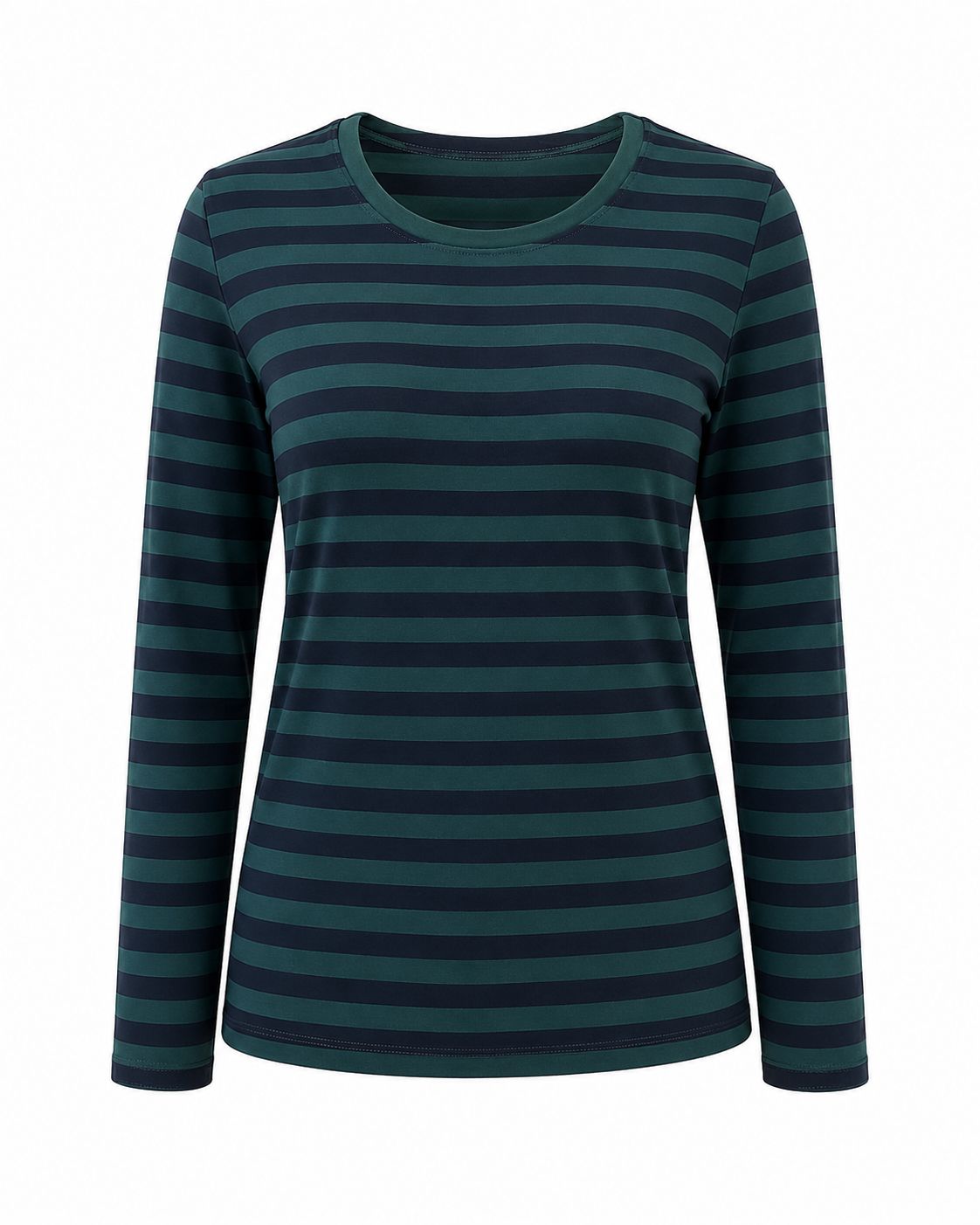 STRIPED COTTON TEE