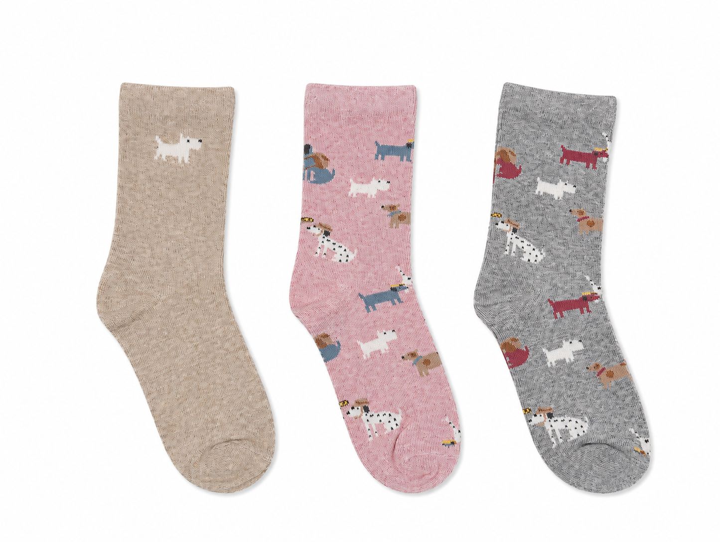 DOG PATTERN SOCKS